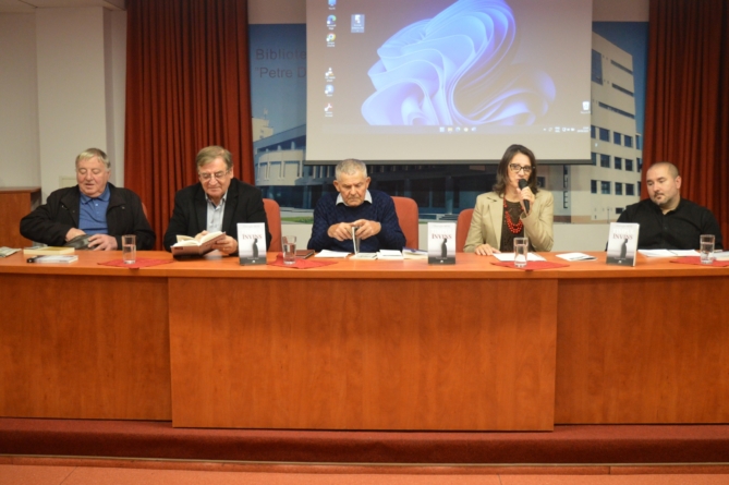 Lansarea antologiei de poezii „Timpul învins. Versuri alese” a autorului Gheorghe Moiș a avut loc la Biblioteca Județeană „Petre Dulfu” Baia Mare