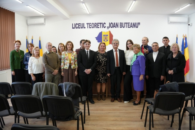 Ziua Școlii Ardelene a fost marcată la Liceul Teoretic „Ioan Buteanu” din Șomcuta Mare