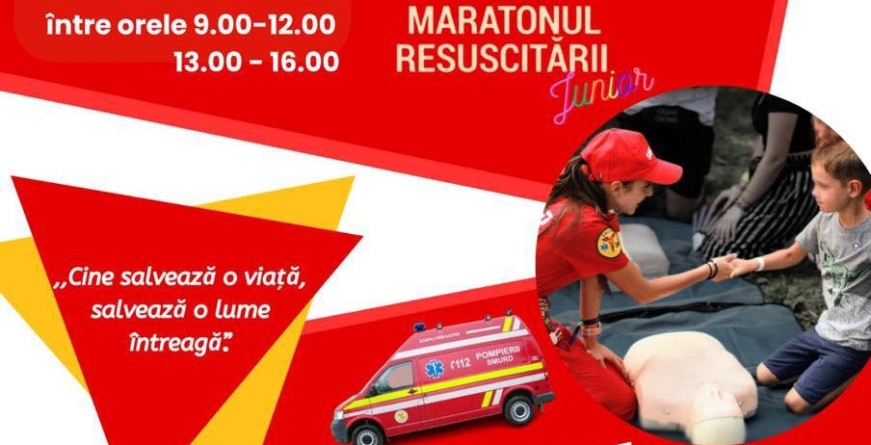 Maratonul Resuscitării ajunge la Sighet