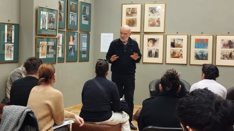 Artistul Mircea Bochiș a susținut un atelier de „Mail Art” la Muzeul Județean de Artă «Centrul Artistic Baia Mare»