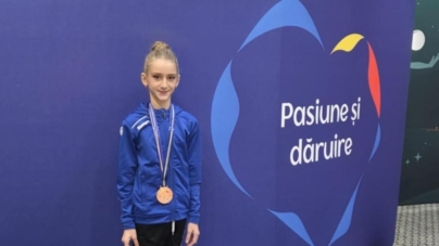 Maya Coste, sportiva admisă în Lotul Național de junioare la gimnastică ritmică