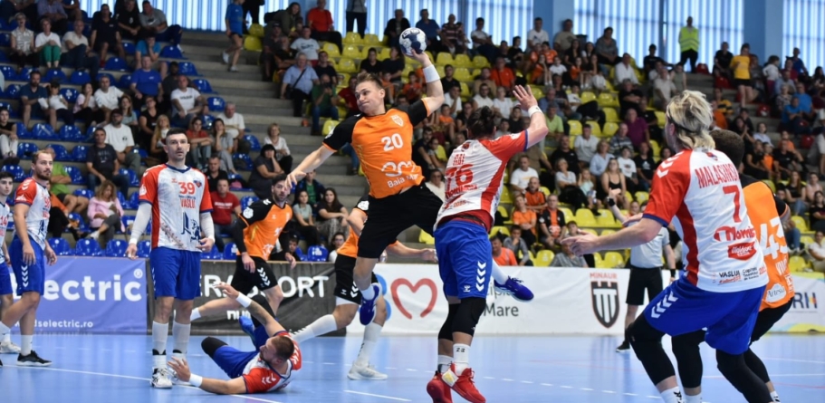 Meci la Cluj pentru CS Minaur, înaintea debutului în grupele EHF European League