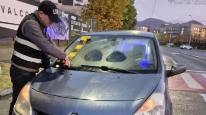 Accident pe trecerea de pietoni în Baia Mare