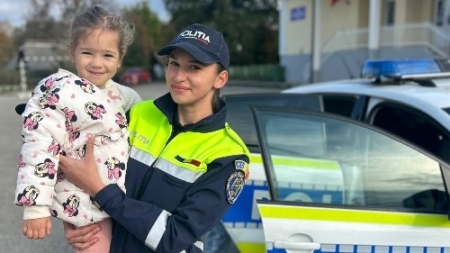 Lecție rutieră cu copii din Șișești și Șurdești