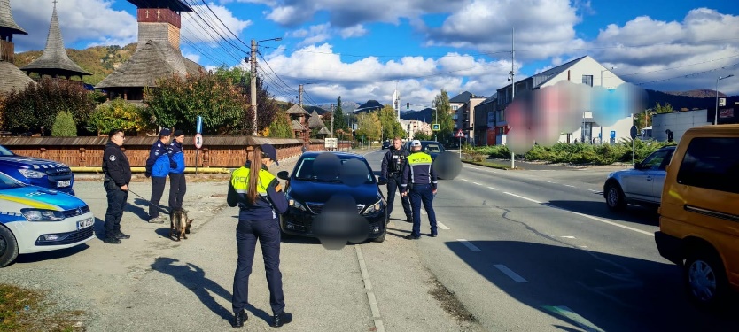 Acțiune de tip Blocada în Baia Sprie: 22 de amenzi și două permise reținute