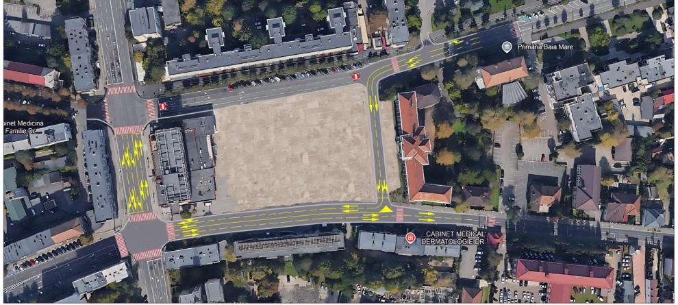 Închiderea circulației auto pe strada Gheorghe Șincai din Baia Mare