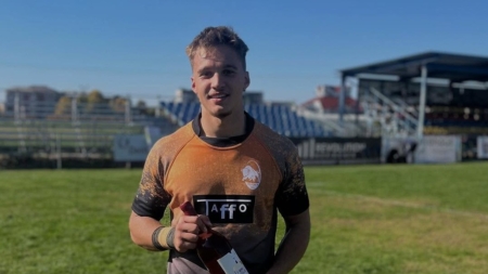 Un debutant de 18 ani, desemnat omul meciului în victoria ”zimbrilor” cu ”U” Cluj, 52-0