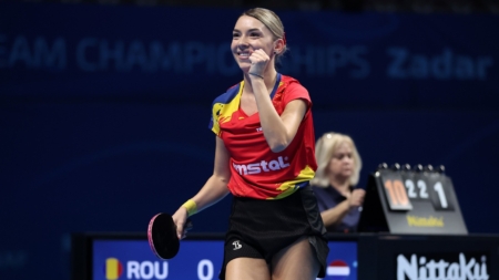 România, calificată în finală la Campionatele Europene de tenis de masă atât la feminin, cât și la masculin