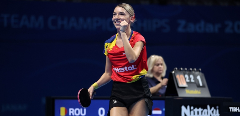 România, calificată în finală la Campionatele Europene de tenis de masă atât la feminin, cât și la masculin