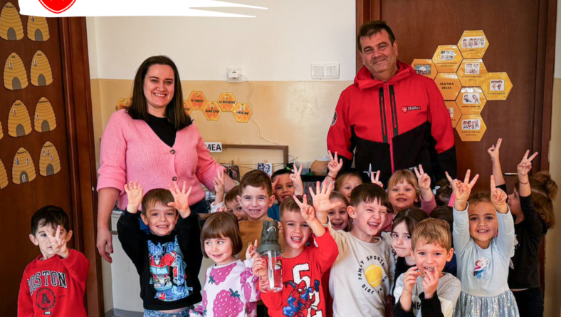 Lecție de prim ajutor pentru preșcolarii din Tăuții-Măgherăuș