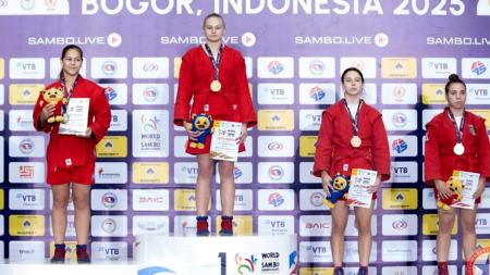 Rezultate foarte bune pentru surorile Anamaria și Alexandra Rus, la Campionatul Mondial de Sambo