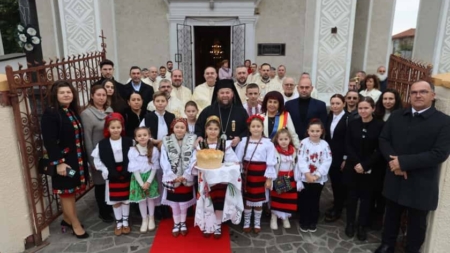 PS Părinte Timotei Sătmăreanul a sfințit capela de cimitir a Parohiei „Sfinții Arhangheli Mihail și Gavriil” Seini I