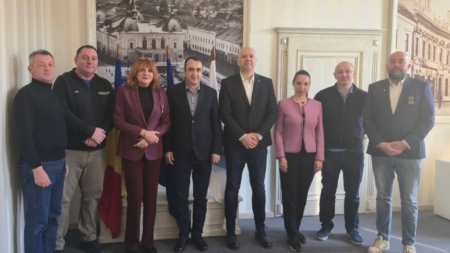 Șefa Federației Române de Baschet, în vizită la Sighet