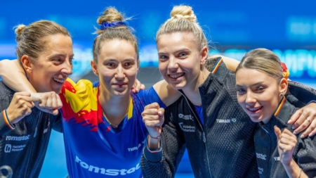 Echipa feminină de tenis de masă a României – argint la Campionatele Europene