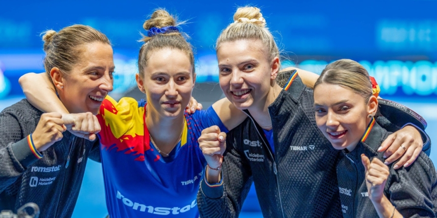 Echipa feminină de tenis de masă a României – argint la Campionatele Europene