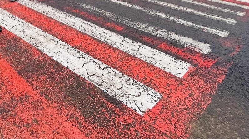 Accidentat pe trecerea de pietoni