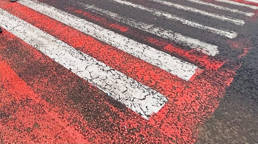 Accidentat pe trecerea de pietoni