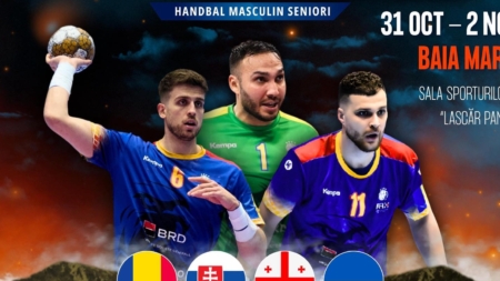 Naționala de handbal, în Baia Mare: antrenament deschis și sesiune de autografe și fotografii cu suporterii