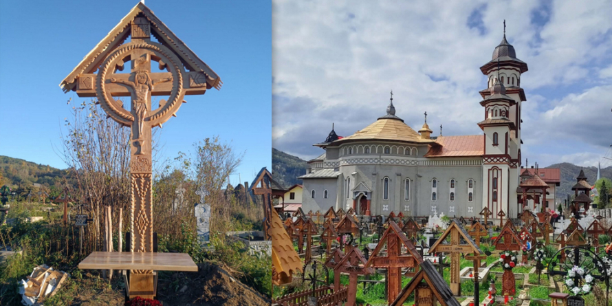 O nouă troiță veghează la căpătâiul celor adormiți din Cimitirul „Andraș” al Parohiei Strâmtura