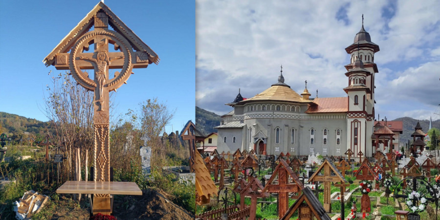 O nouă troiță veghează la căpătâiul celor adormiți din Cimitirul „Andraș” al Parohiei Strâmtura
