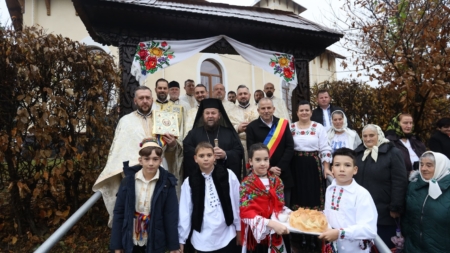 Slujire arhierească la Parohia Ortodoxă Negreia