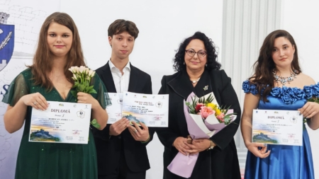 Elevi ai Colegiului de Arte Baia Mare, premiați la Concursul Național „Emil Monția” din Șiria-Arad