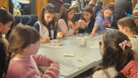 Ateliere de creație în Postul Nașterii Domnului la Parohia „Înălțarea Domnului” din Baia Mare