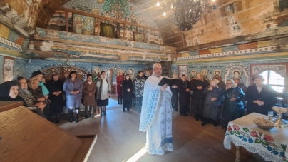 A fost hramul bisericii de lemn „Sfinții Arhangheli Mihail și Gavriil” din Buzești