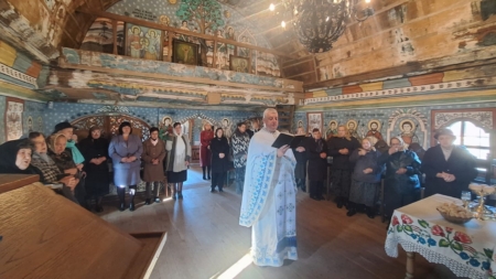A fost hramul bisericii de lemn „Sfinții Arhangheli Mihail și Gavriil” din Buzești