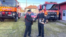 Noi pensionari din familia pompierilor maramureșeni