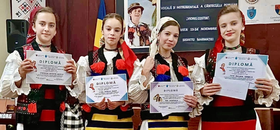 Eleve ale Școlii de Artă Sighet, premiate la Concursul Internațional de Interpretare Vocală și Instrumentală „Viorel Costin”