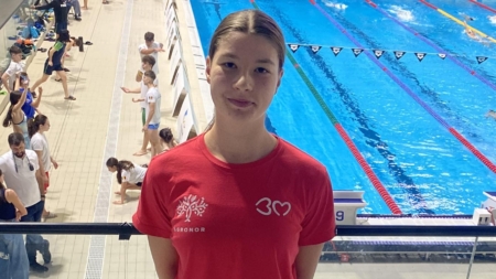 Andreea Gherghel de la CSM Baia Mare, de două ori pe podium la Campionatul Național în bazin scurt