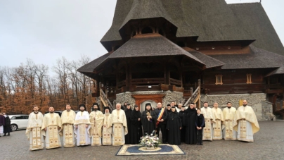 Slujire arhierească la Mănăstirea Săpânța-Noul Peri