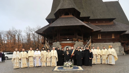 Slujire arhierească la Mănăstirea Săpânța-Noul Peri