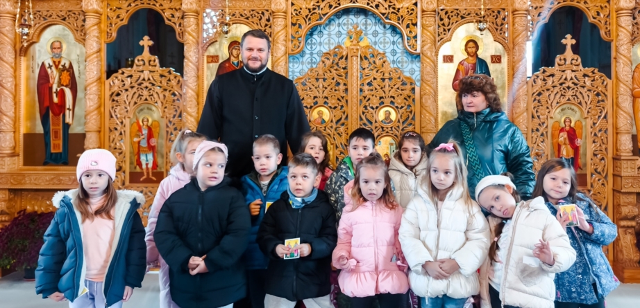 Preșcolarii din Săcălășeni au avut parte de o experiență duhovnicească și educativă