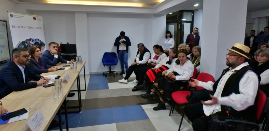 Ministrul Petre Florin Manole, întâlnire cu meșterii populari ai Maramureșului