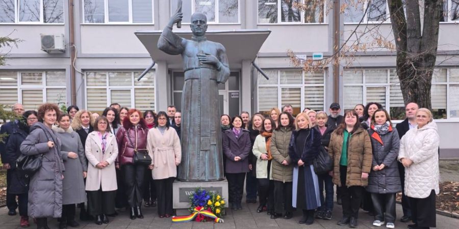 Elevii Colegiului „Vasile Lucaciu” readuc în prim-plan figura „Leului de la Șișești” de 1 Decembrie