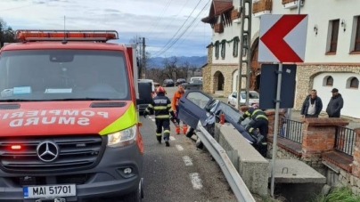 Accident grav în Dănești, zona Hanul Teilor