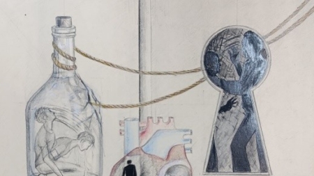 Expoziție de afișe împotriva violenței domestice