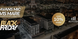 Black Friday la Revolution Residence – avans redus la 10% și plata în 3 ani!