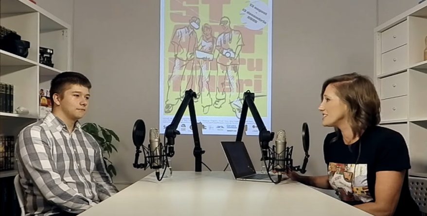 Raul Perhaița, elevul olimpic din Târgu Lăpuș, primul invitat al podcastului „START pentru TINERI”