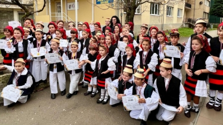 „Mugurii şi Mugurașii Maramureșului” au obținut Trofeul „Colibri Dance Festival”