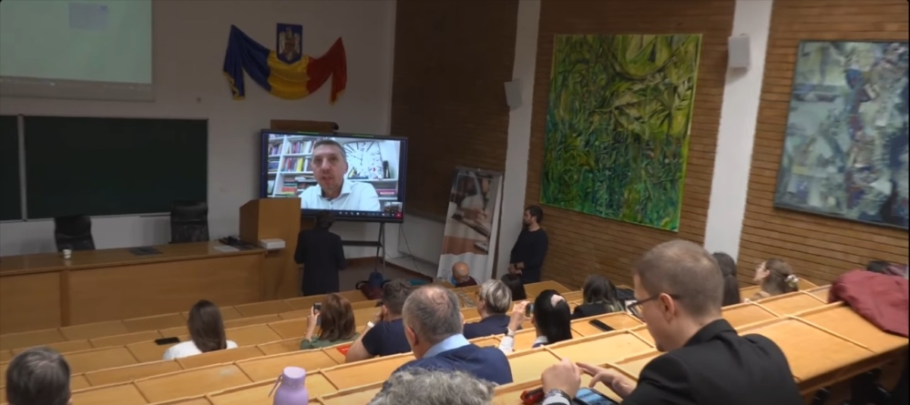 Ministrul Educației și Cercetării, Daniel David, a transmis în direct felicitări și salutări participanților la Conferința Națională „25 de ani de Filosofie la Baia Mare”