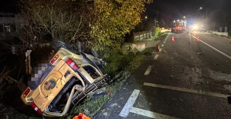 Accident grav în Făurești. O persoană a murit