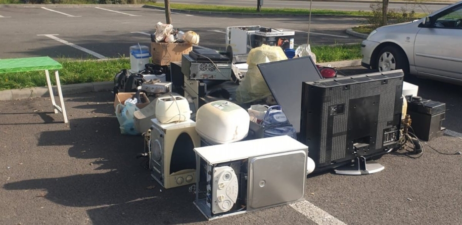 Acțiune de colectare a deșeurilor electrice