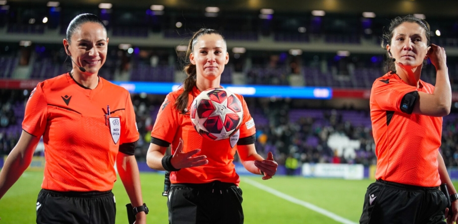 Prima manșă a finalei UEFA Women’s Nations League, arbitrată de o româncă