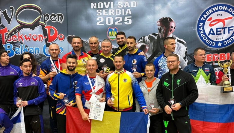 Dragonii băimăreni au adus România pe primul loc în clasamentul pe națiuni, obținând 21 de medalii la Cupa Balcanică de Taekwon-do ITF din Serbia