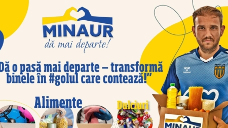 Campanie caritabilă a  CS Minaur