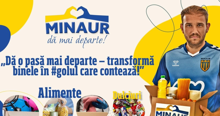 Campanie caritabilă a  CS Minaur