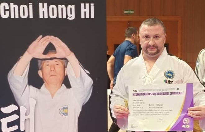 Antrenorul emerit băimărean Dan Goron a obținut centura neagră 7 Dan și titlul de Master la Taekwon-do ITF